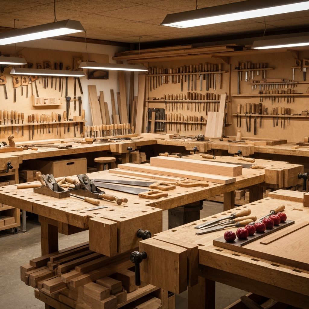 JM Carpentry professional workshop