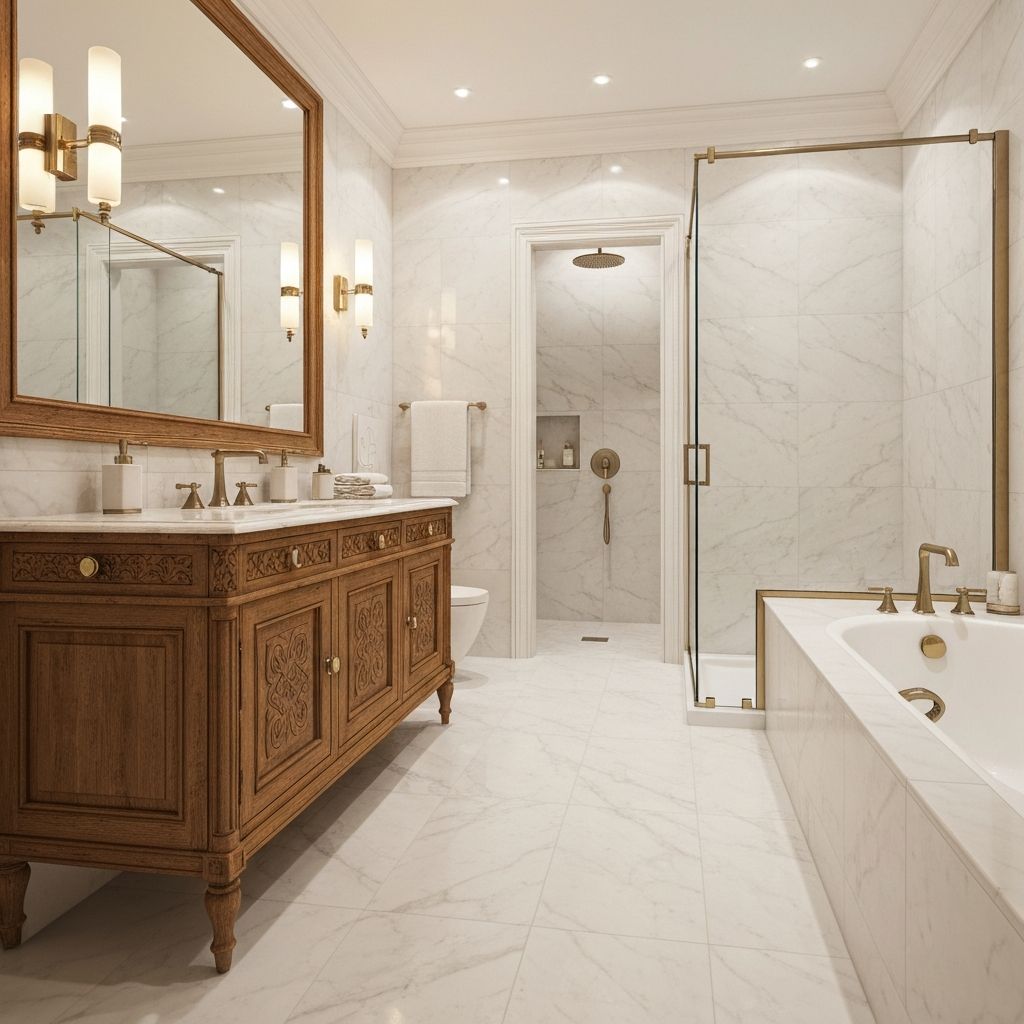 Luxury bathroom fitting